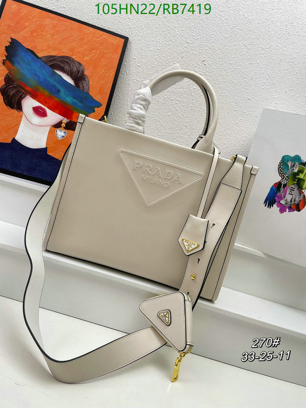 Prada-Bag-4A Quality, Code: RB7419,$: 105USD