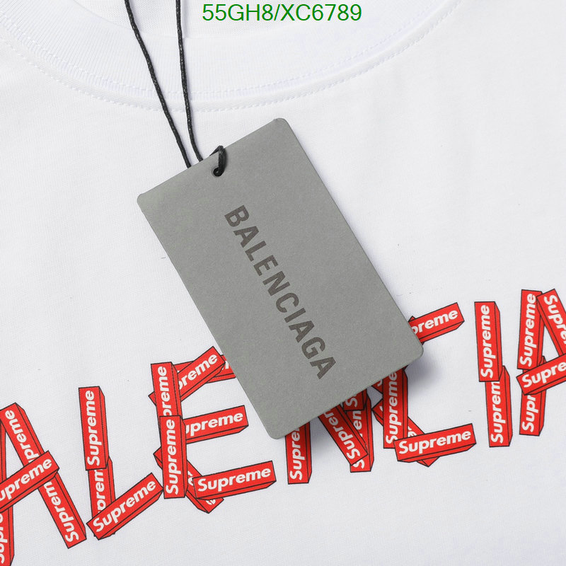 Balenciaga-Clothing Code: XC6789 $: 55USD