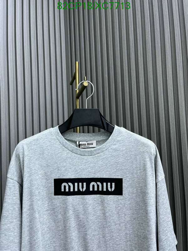 MIUMIU-Clothing Code: XC7713 $: 82USD