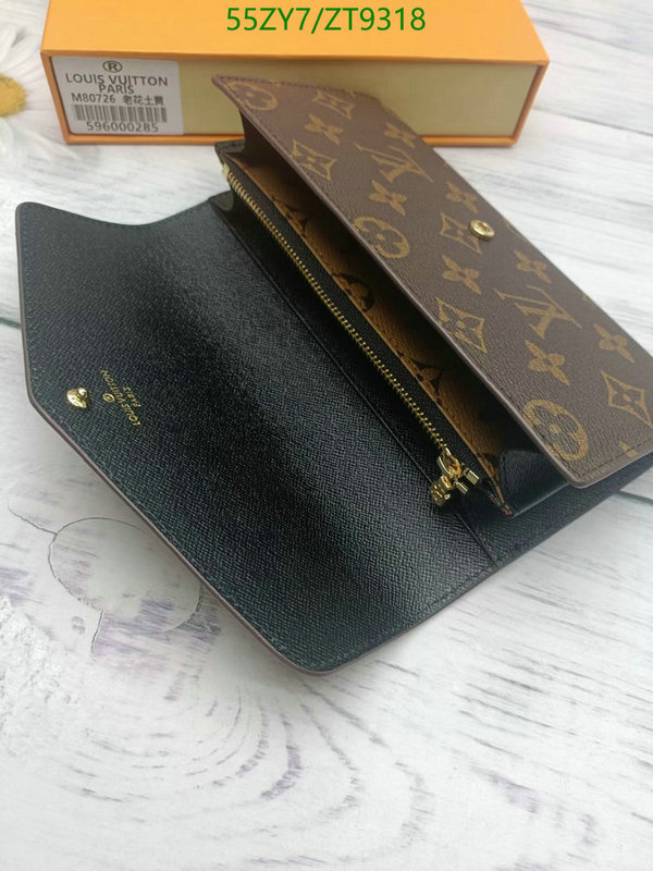 Wallet-LV Bags(4A) Code: ZT9318 $: 55USD