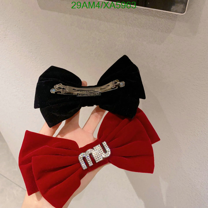 MIU MIU-Headband, Code: XA5963,$: 29USD