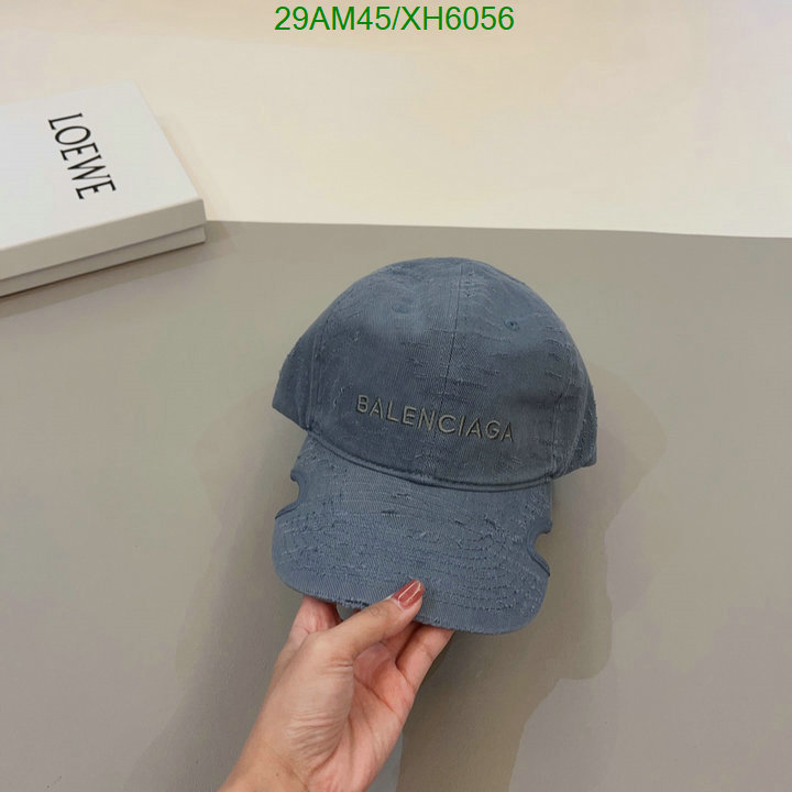 Balenciaga-Cap (Hat), Code: XH6056,$: 29USD