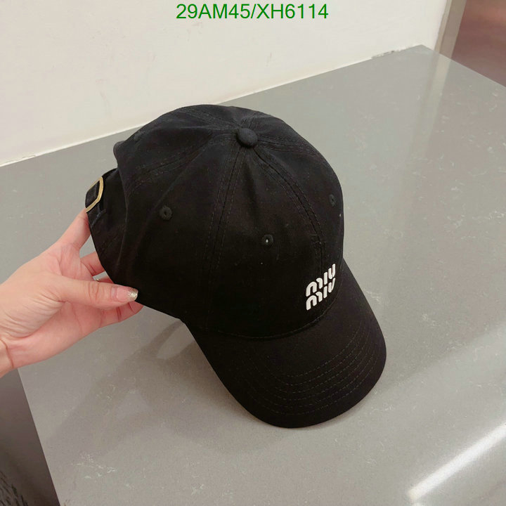 Miu Miu-Cap (Hat), Code: XH6114,$: 29USD