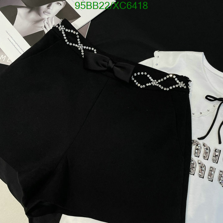 MIUMIU-Clothing Code: XC6418 $: 95USD