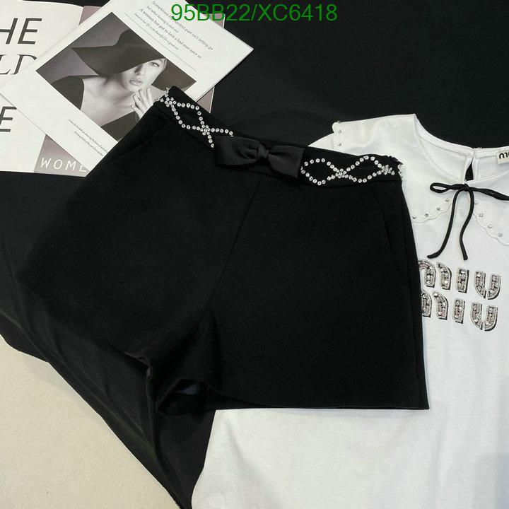 MIUMIU-Clothing Code: XC6418 $: 95USD