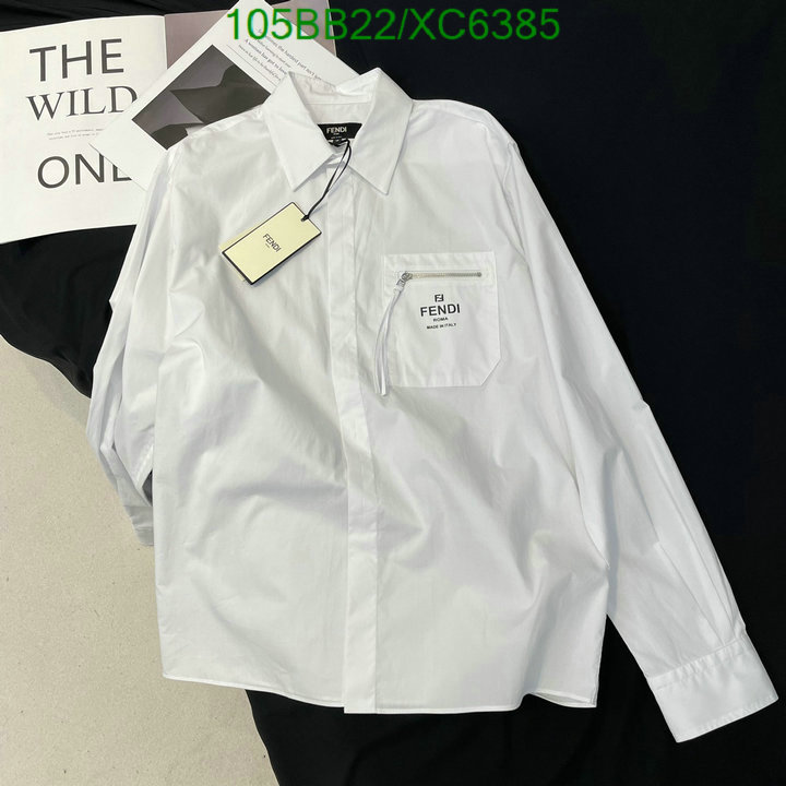 Fendi-Clothing, Code: XC6385,$: 105USD