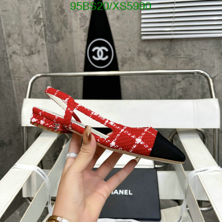 Chanel-Women Shoes, Code: XS5990,$: 95USD