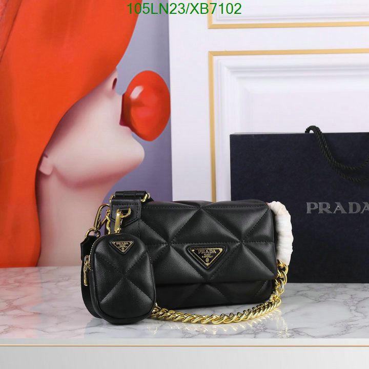 Prada-Bag-4A Quality Code: XB7102 $: 105USD