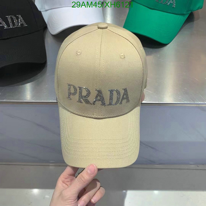 Prada-Cap (Hat), Code: XH6121,$: 29USD