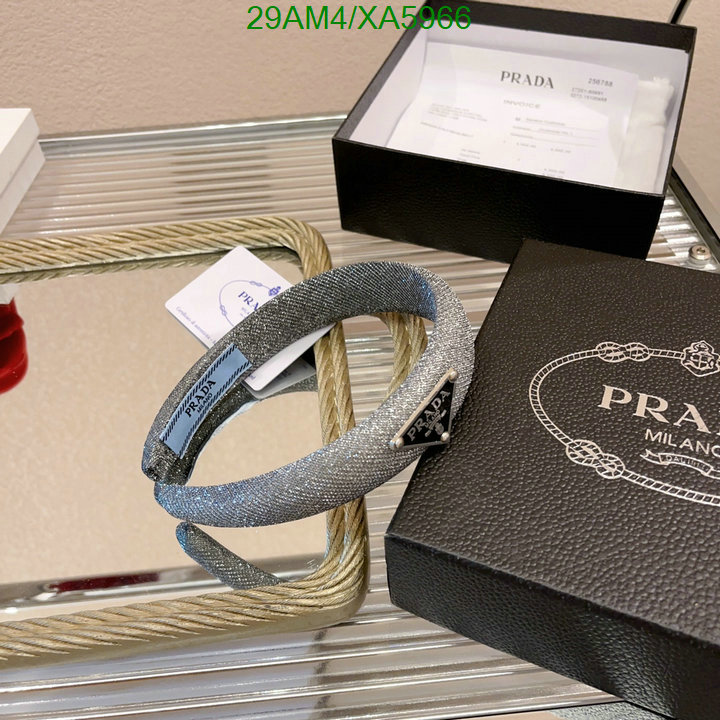 Prada-Headband, Code: XA5966,$: 29USD