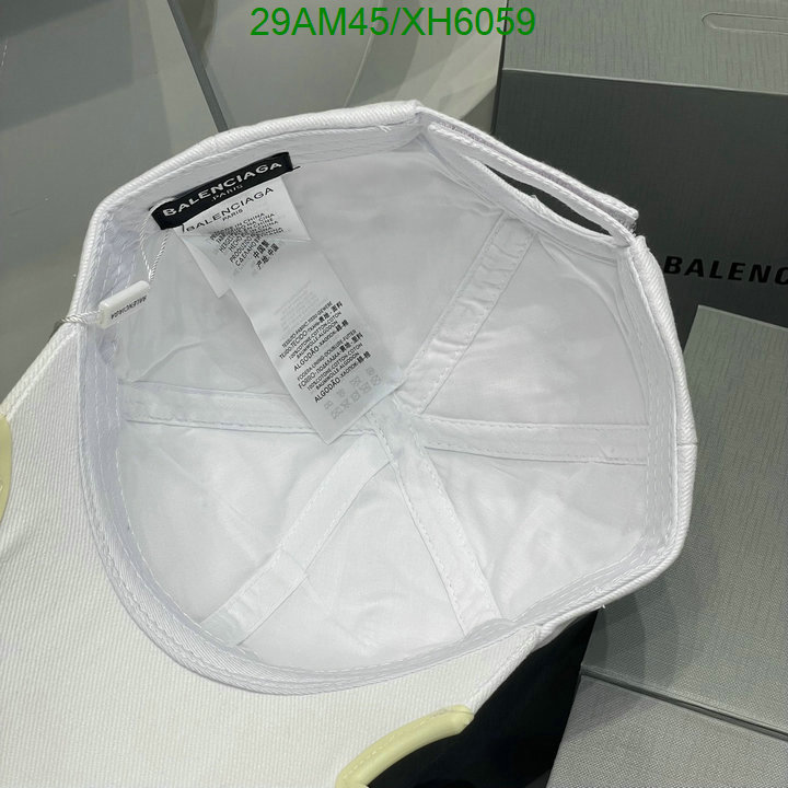 Balenciaga-Cap (Hat), Code: XH6059,$: 29USD