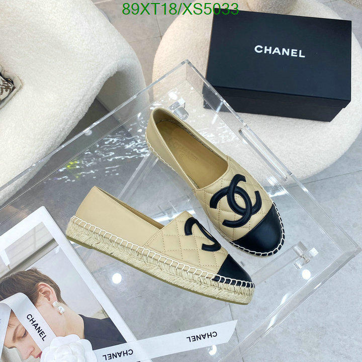 Chanel-Women Shoes, Code: XS5033,$: 89USD