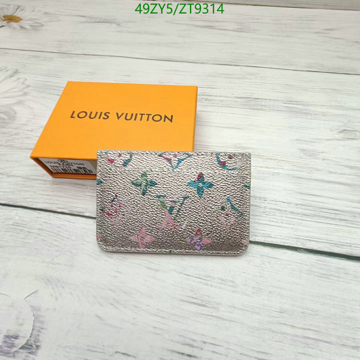 Wallet-LV Bags(4A) Code: ZT9314 $: 49USD