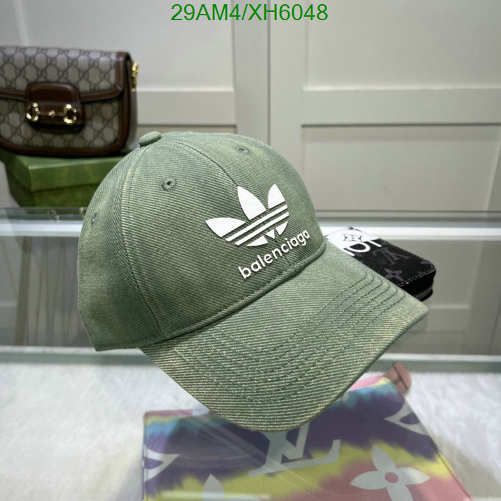 Balenciaga-Cap (Hat), Code: XH6048,$: 29USD