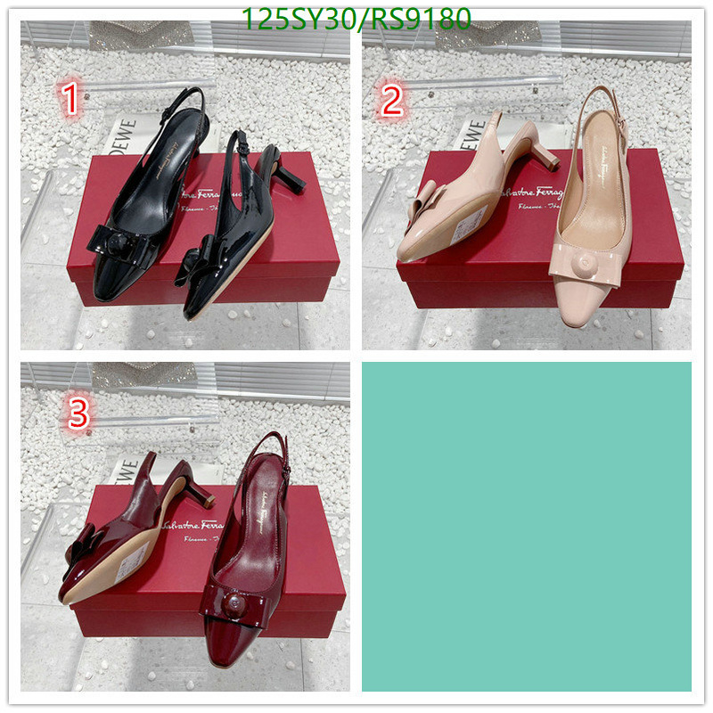 Ferragamo-Women Shoes Code: RS9180 $: 125USD