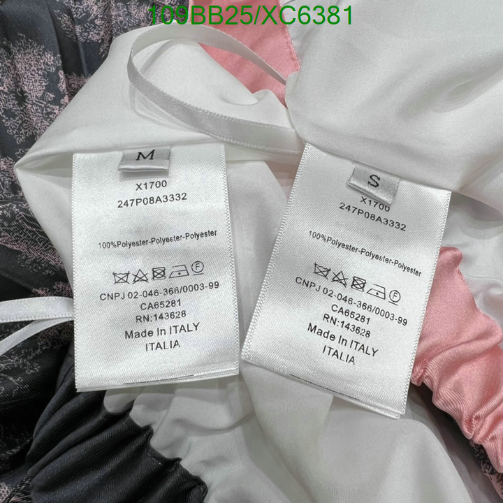 Dior-Clothing, Code: XC6381,$: 109USD