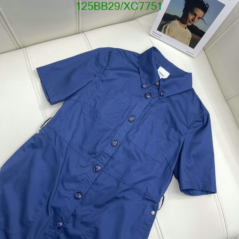 Burberry-Clothing Code: XC7751 $: 125USD