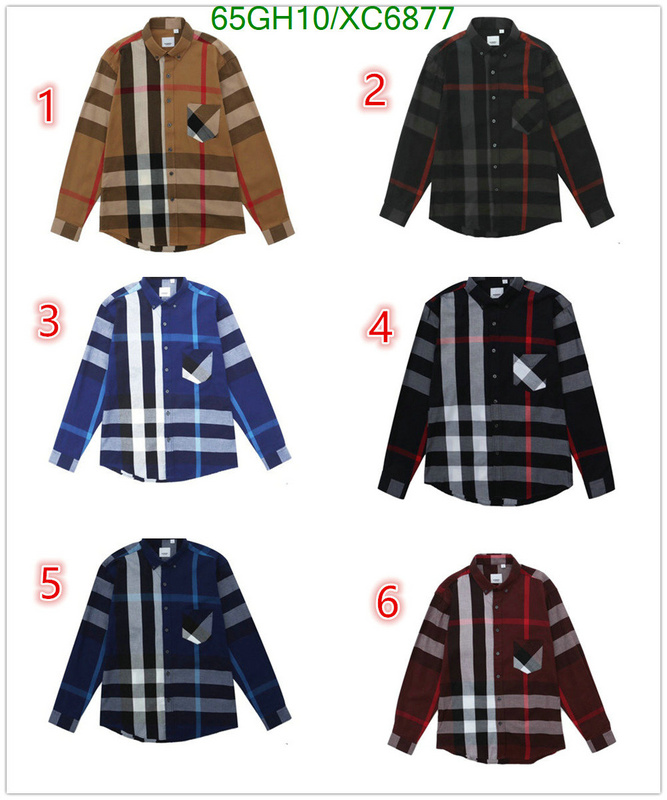 Burberry-Clothing Code: XC6877 $: 65USD