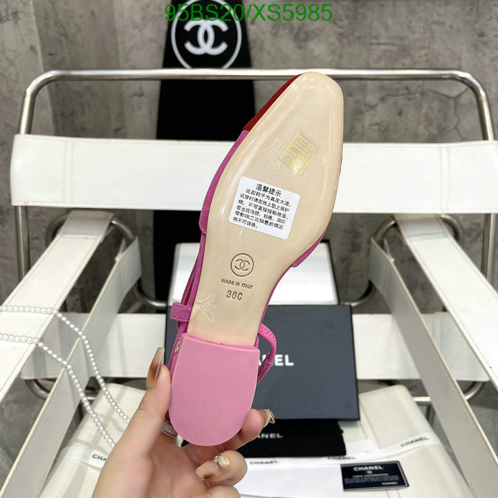 Chanel-Women Shoes, Code: XS5985,$: 95USD