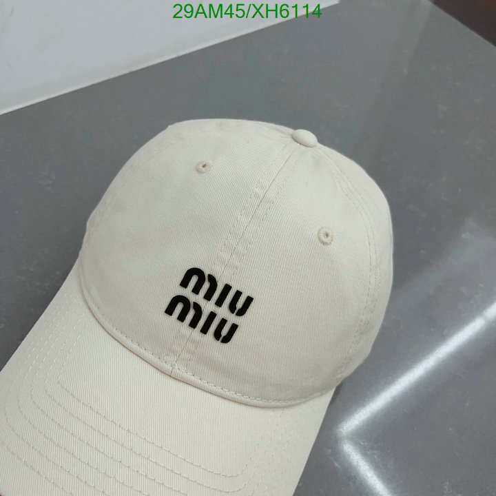 Miu Miu-Cap (Hat), Code: XH6114,$: 29USD