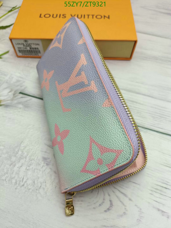 Wallet-LV Bags(4A) Code: ZT9321 $: 55USD