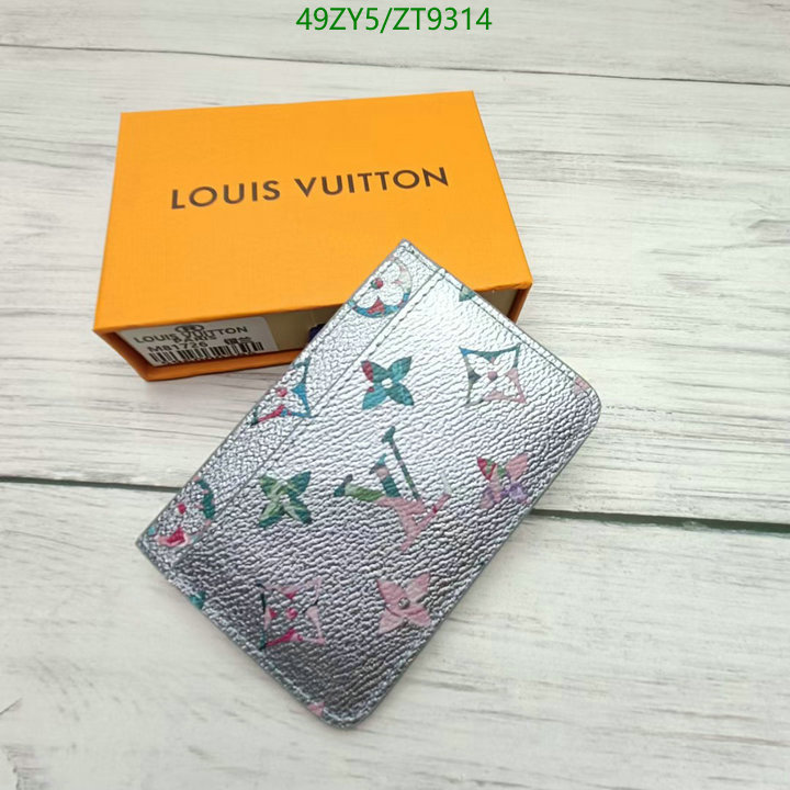 Wallet-LV Bags(4A) Code: ZT9314 $: 49USD