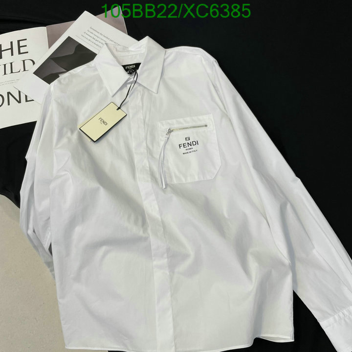 Fendi-Clothing, Code: XC6385,$: 105USD