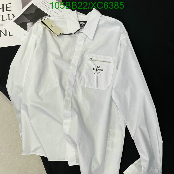 Fendi-Clothing, Code: XC6385,$: 105USD