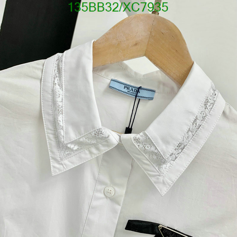 Prada-Clothing Code: XC7935 $: 135USD