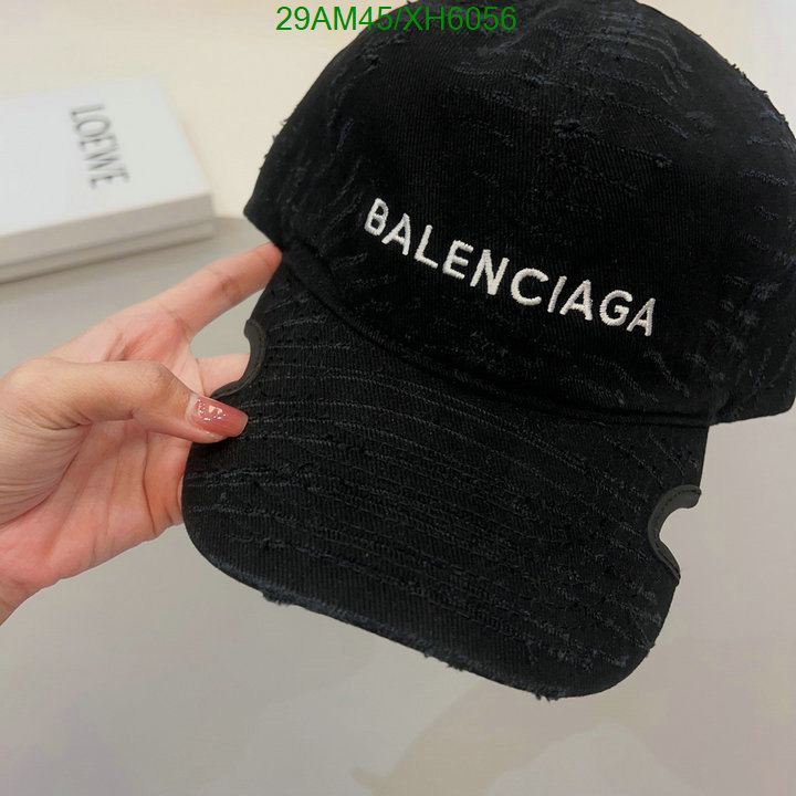 Balenciaga-Cap (Hat), Code: XH6056,$: 29USD