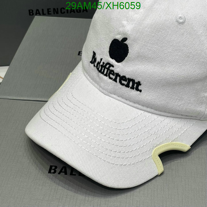 Balenciaga-Cap (Hat), Code: XH6059,$: 29USD