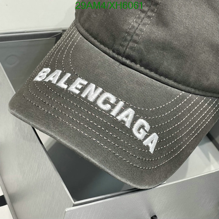 Balenciaga-Cap (Hat), Code: XH6061,$: 29USD