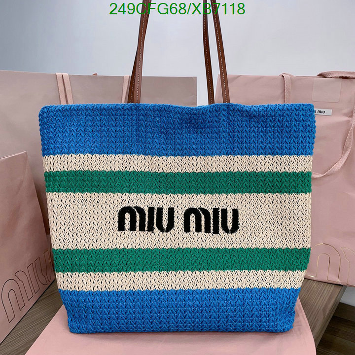 Miu Miu-Bag-Mirror Quality Code: XB7118 $: 249USD