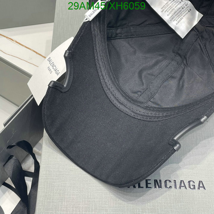 Balenciaga-Cap (Hat), Code: XH6059,$: 29USD