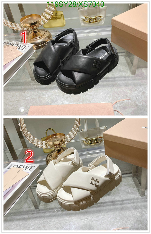 Miu Miu-Women Shoes Code: XS7040 $: 119USD