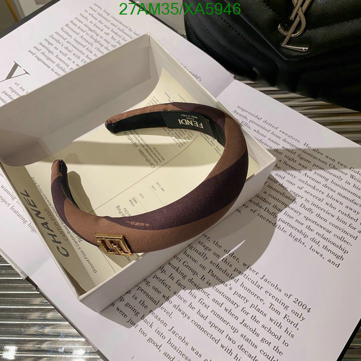 Fendi-Headband, Code: XA5946,$: 27USD