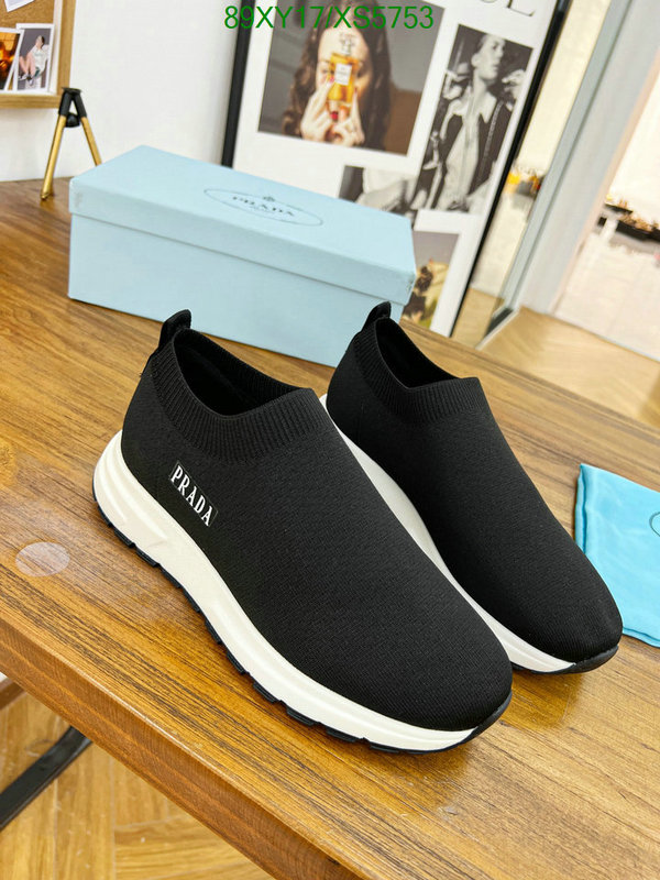 Prada-Men shoes, Code: XS5753,$: 89USD