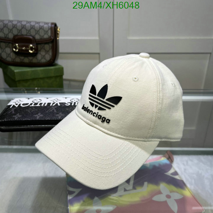 Balenciaga-Cap (Hat), Code: XH6048,$: 29USD