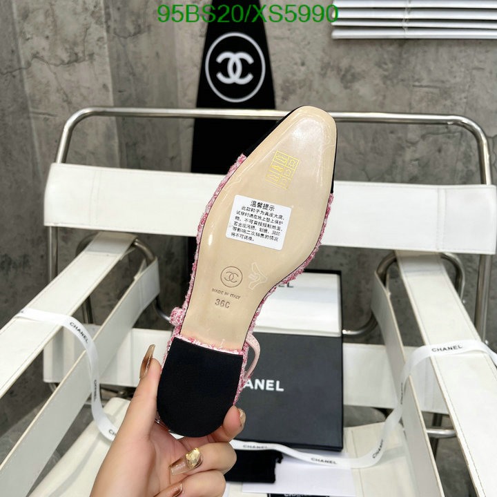 Chanel-Women Shoes, Code: XS5990,$: 95USD