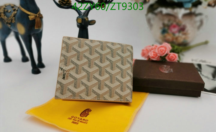 Wallet-Goyard Bag(4A) Code: ZT9303 $: 42USD