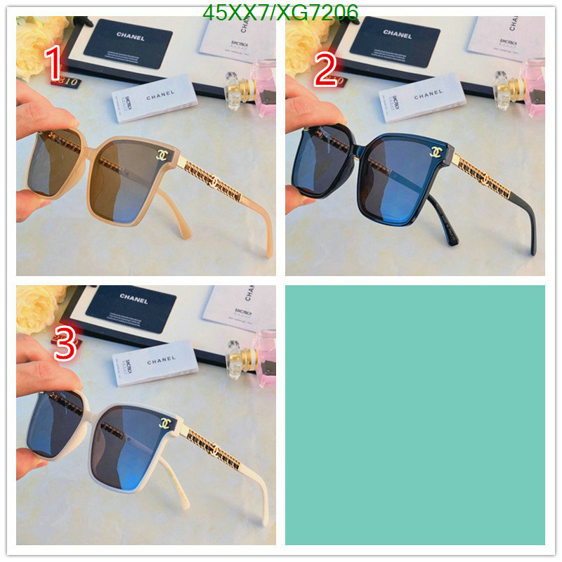 Chanel-Glasses Code: XG7206 $: 45USD