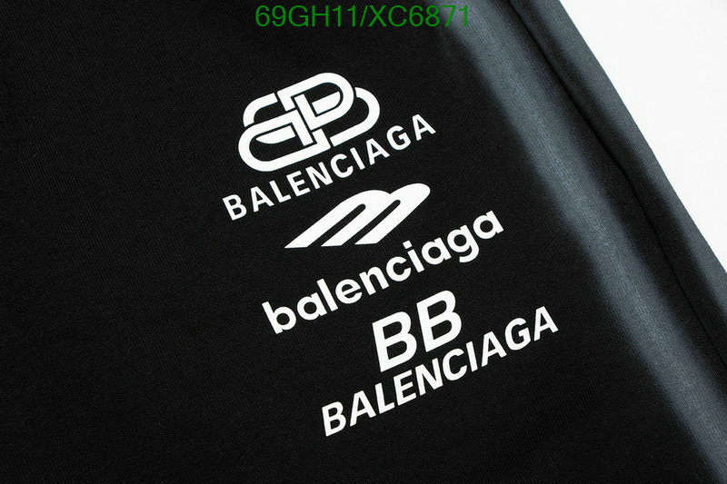 Balenciaga-Clothing Code: XC6871 $: 69USD