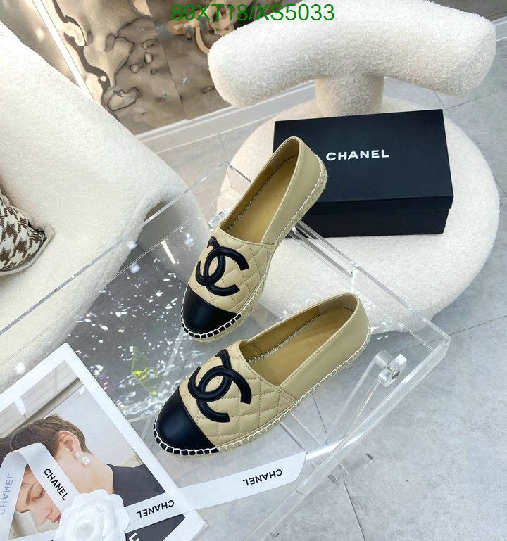 Chanel-Women Shoes, Code: XS5033,$: 89USD