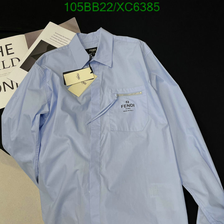 Fendi-Clothing, Code: XC6385,$: 105USD