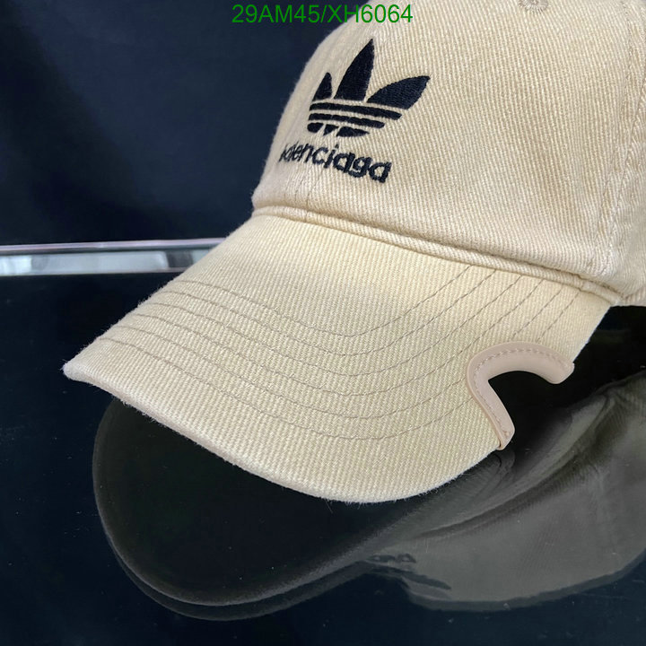 Balenciaga-Cap (Hat), Code: XH6064,$: 29USD