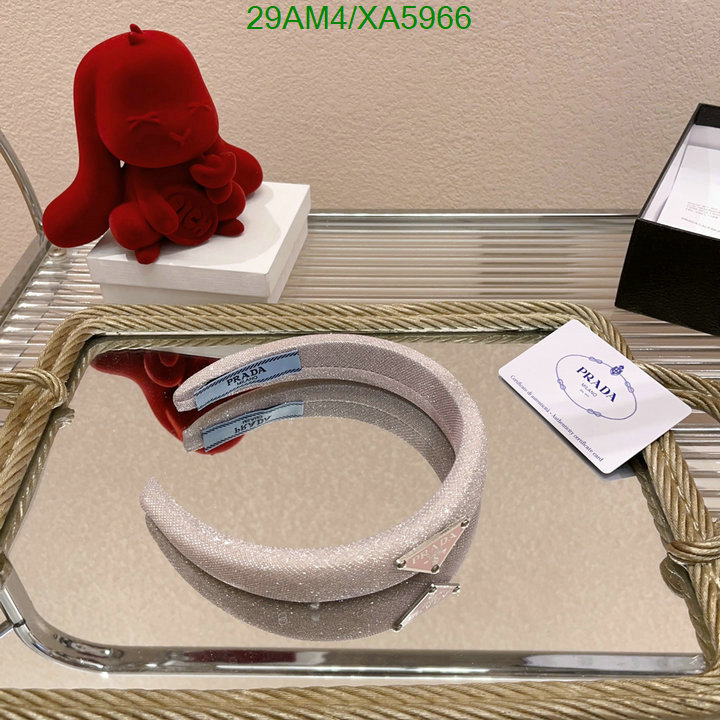 Prada-Headband, Code: XA5966,$: 29USD