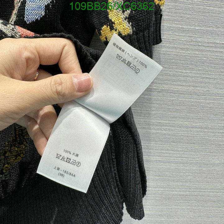 Dior-Clothing, Code: XC6362,$: 109USD