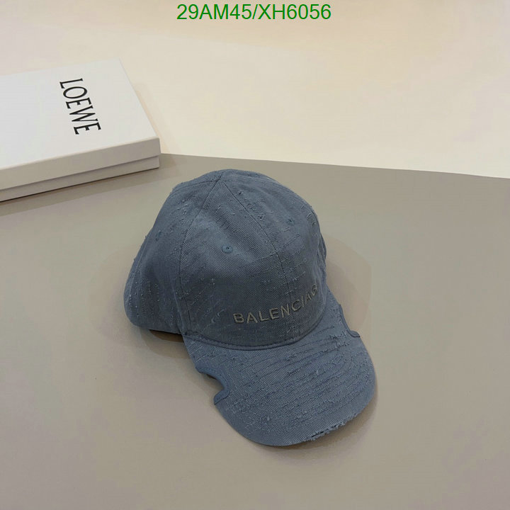 Balenciaga-Cap (Hat), Code: XH6056,$: 29USD