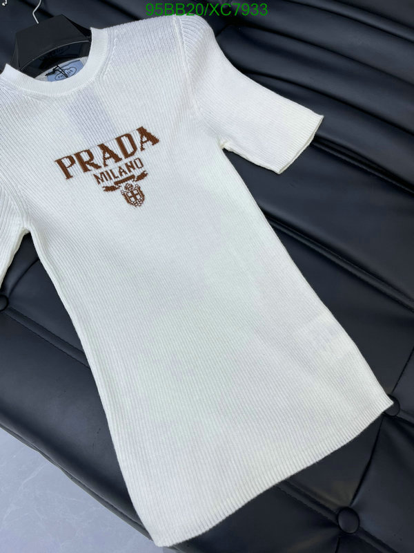 Prada-Clothing Code: XC7933 $: 95USD