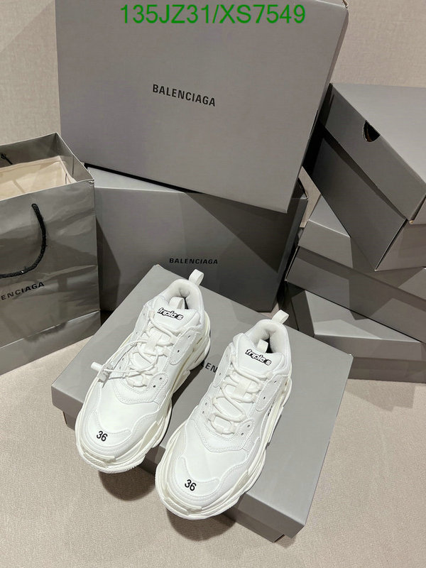 Balenciaga-Women Shoes Code: XS7549 $: 135USD